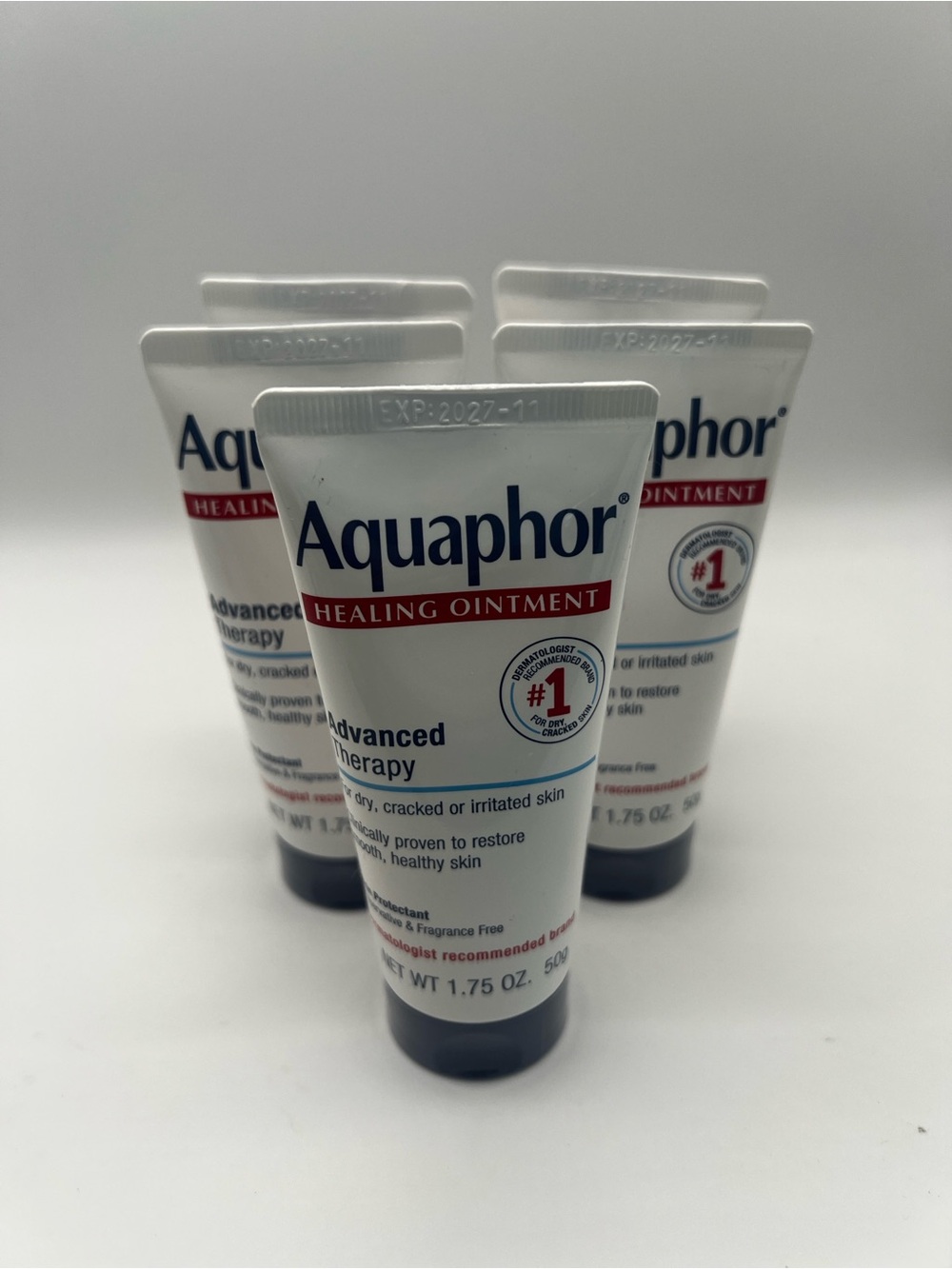 Aquaphor Healing Ointment Advanced Therapy 1.75 oz – Lot of 5